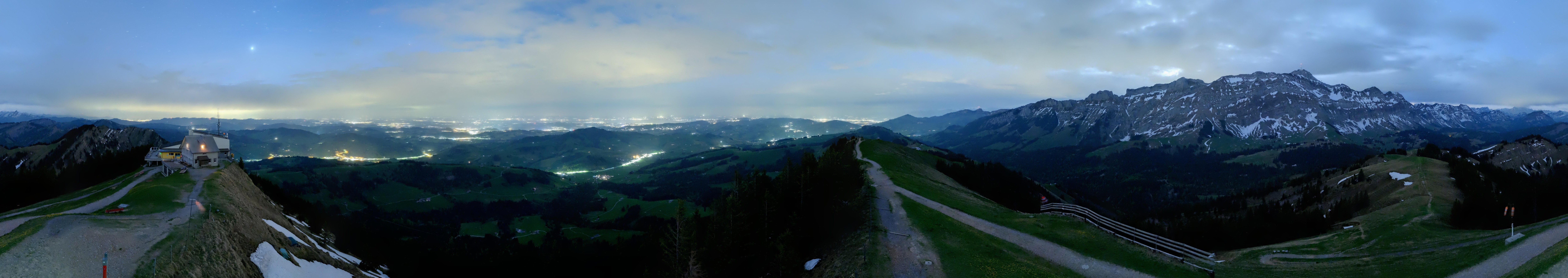 Archiv Foto Webcam Blick vom Kronberg im Appenzellerland