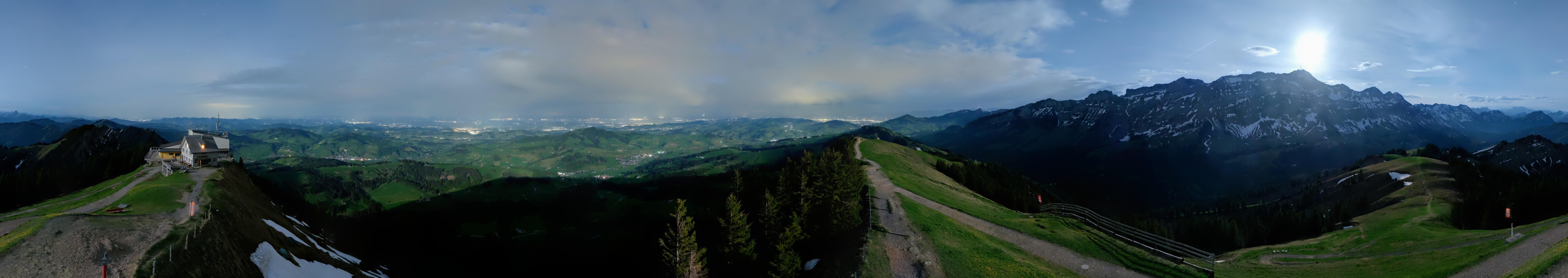 Archiv Foto Webcam Blick vom Kronberg im Appenzellerland