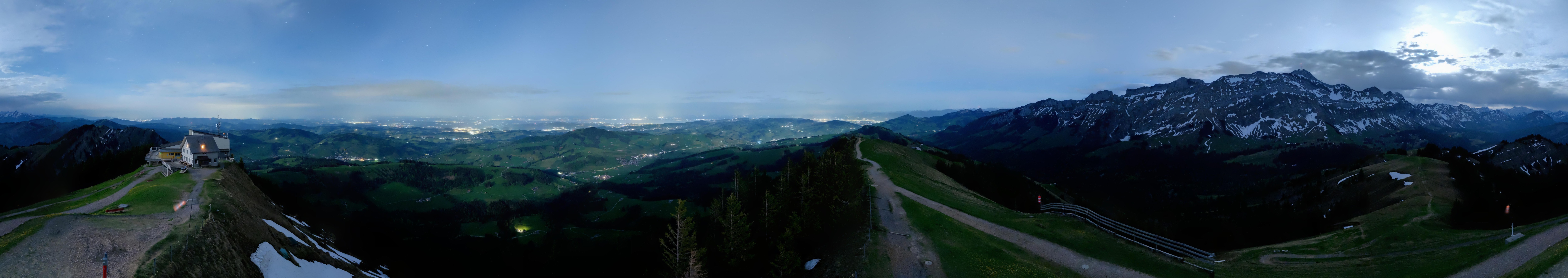 Archiv Foto Webcam Blick vom Kronberg im Appenzellerland