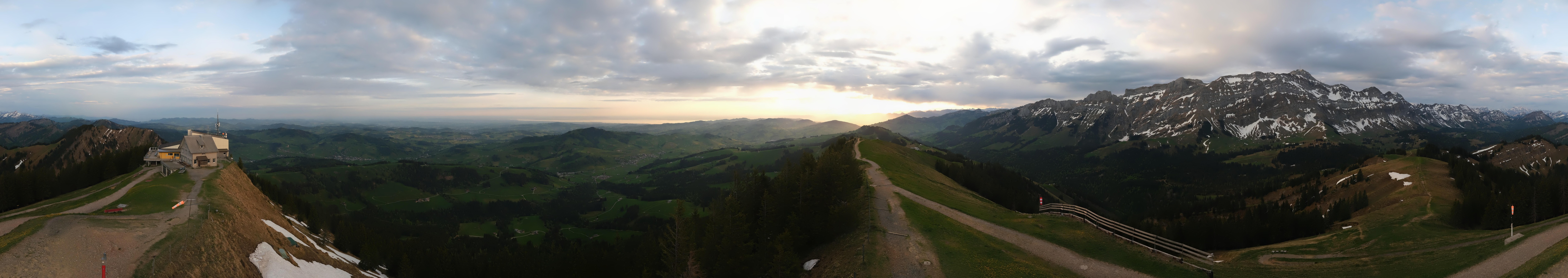 Archiv Foto Webcam Blick vom Kronberg im Appenzellerland