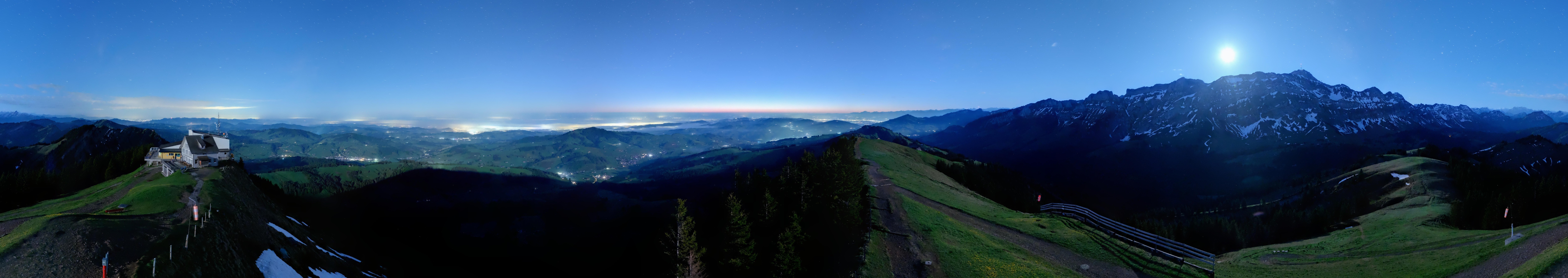 Archiv Foto Webcam Blick vom Kronberg im Appenzellerland