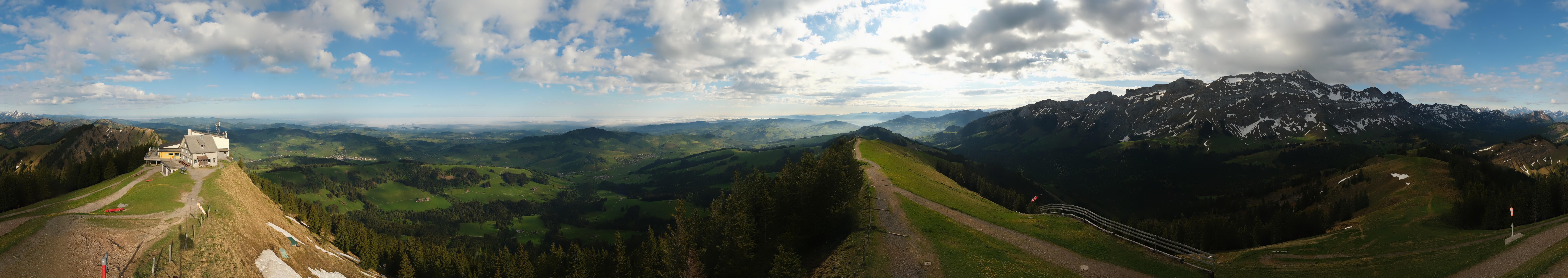 Archiv Foto Webcam Blick vom Kronberg im Appenzellerland