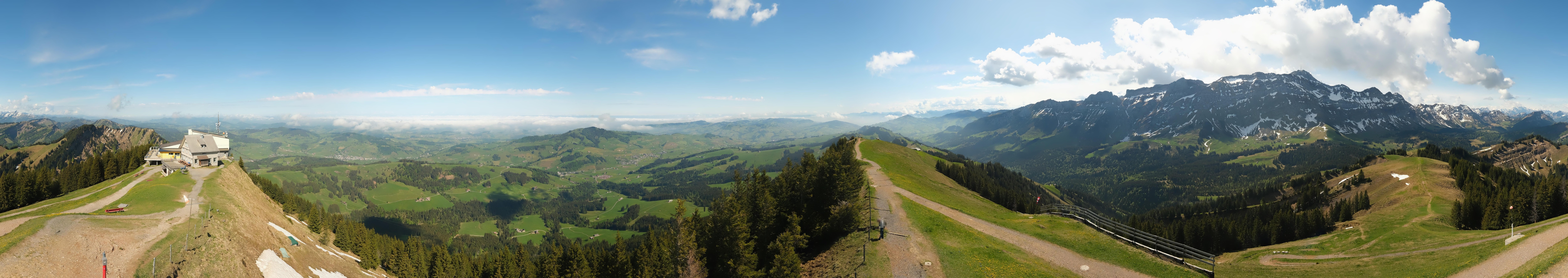 Archiv Foto Webcam Blick vom Kronberg im Appenzellerland