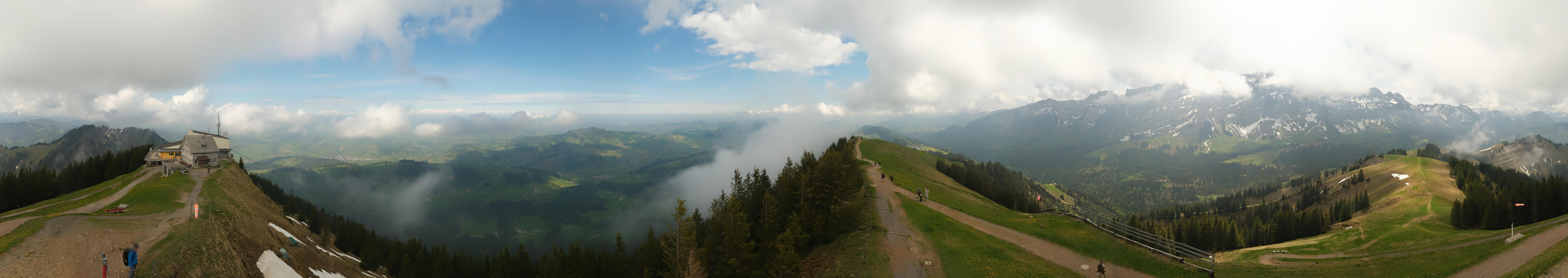 Archiv Foto Webcam Blick vom Kronberg im Appenzellerland