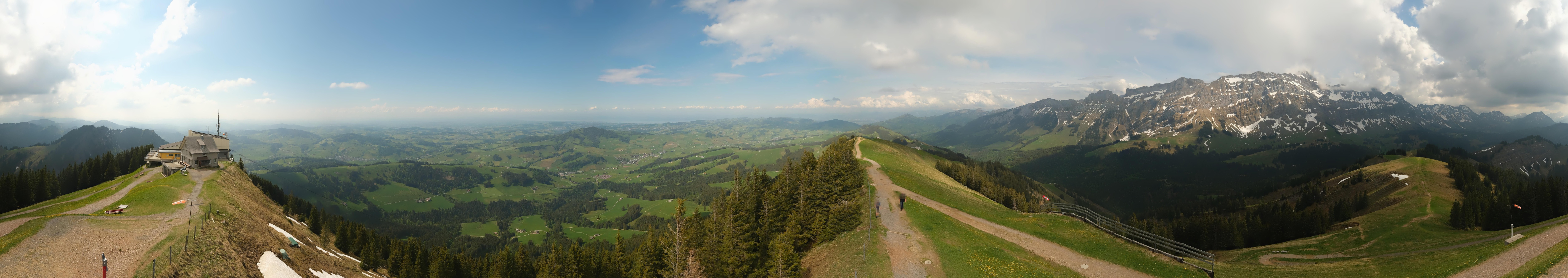 Archiv Foto Webcam Blick vom Kronberg im Appenzellerland