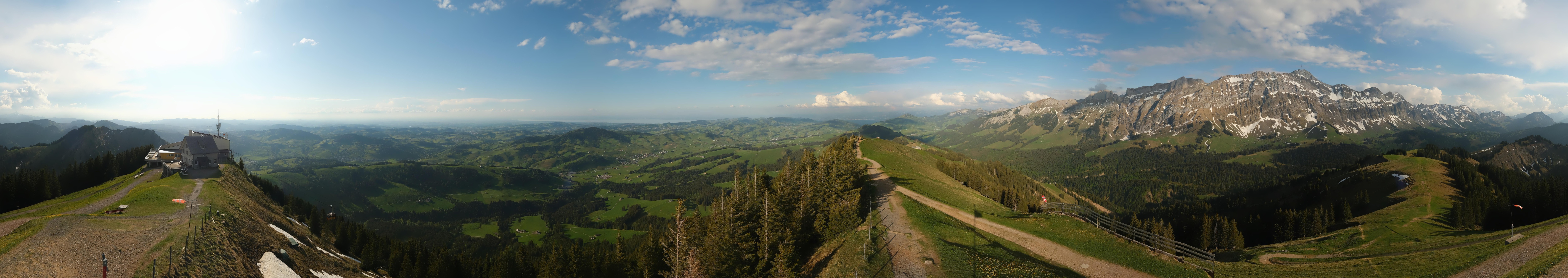 Archiv Foto Webcam Blick vom Kronberg im Appenzellerland