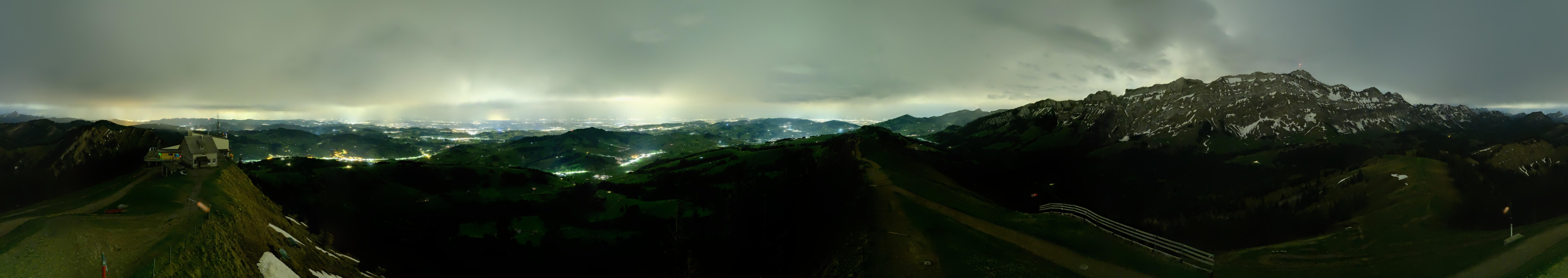 Archiv Foto Webcam Blick vom Kronberg im Appenzellerland