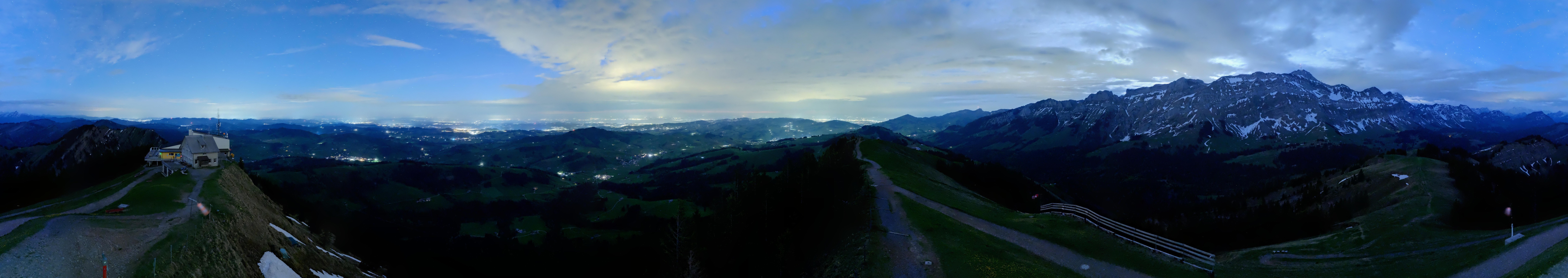 Archiv Foto Webcam Blick vom Kronberg im Appenzellerland