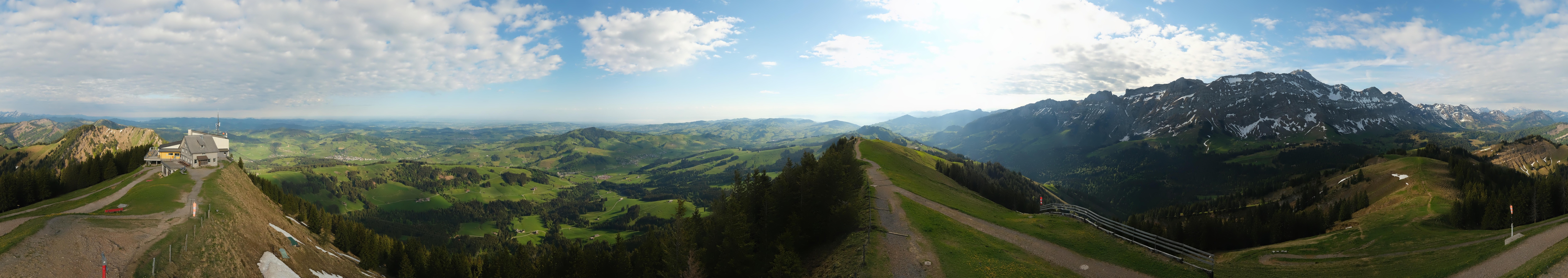 Archiv Foto Webcam Blick vom Kronberg im Appenzellerland