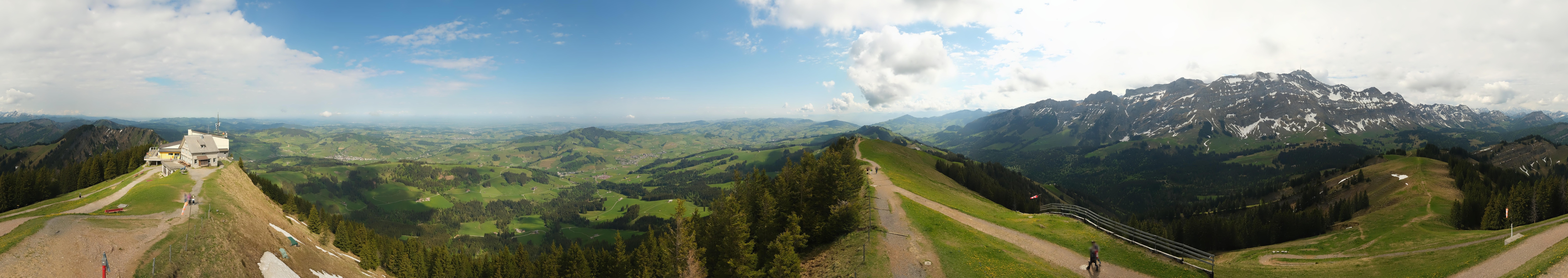 Archiv Foto Webcam Blick vom Kronberg im Appenzellerland