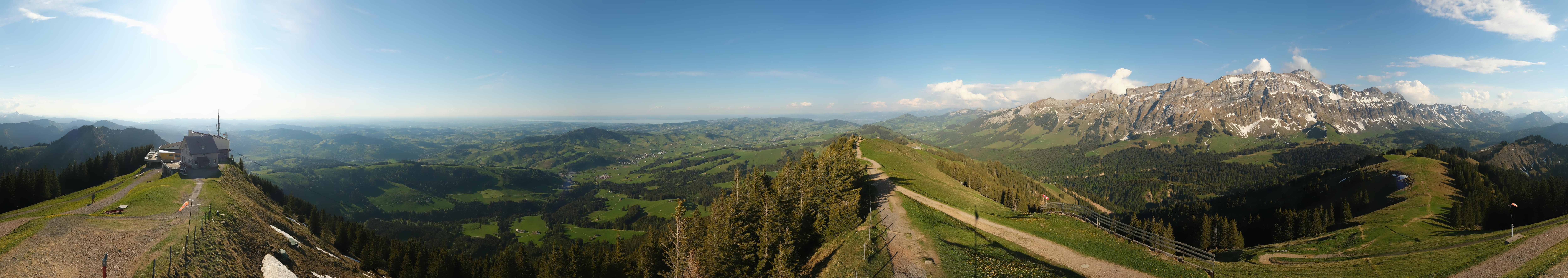 Archiv Foto Webcam Blick vom Kronberg im Appenzellerland
