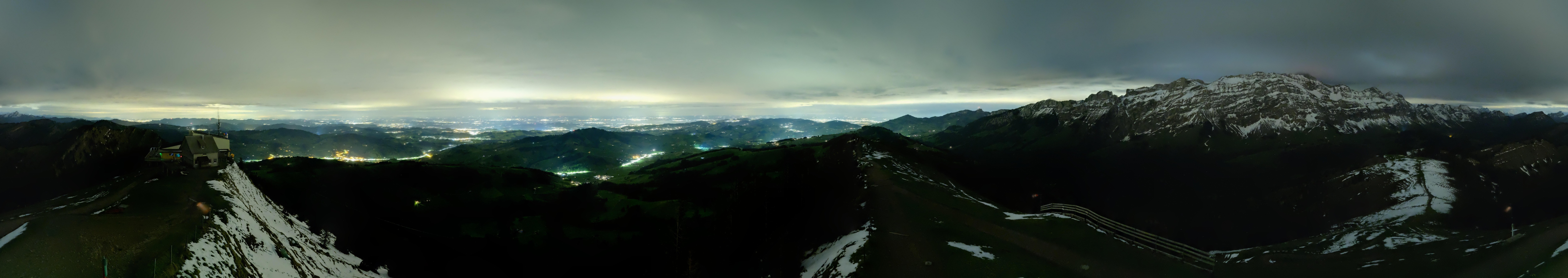 Archiv Foto Webcam Blick vom Kronberg im Appenzellerland