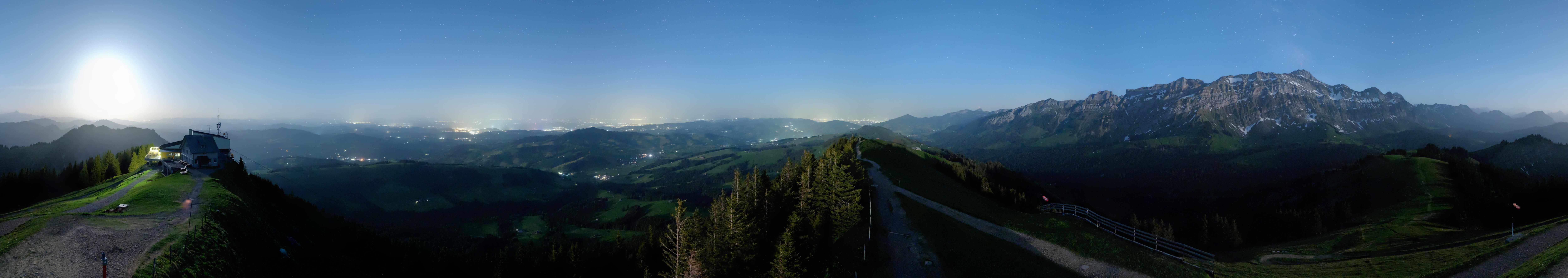 Archiv Foto Webcam Blick vom Kronberg im Appenzellerland