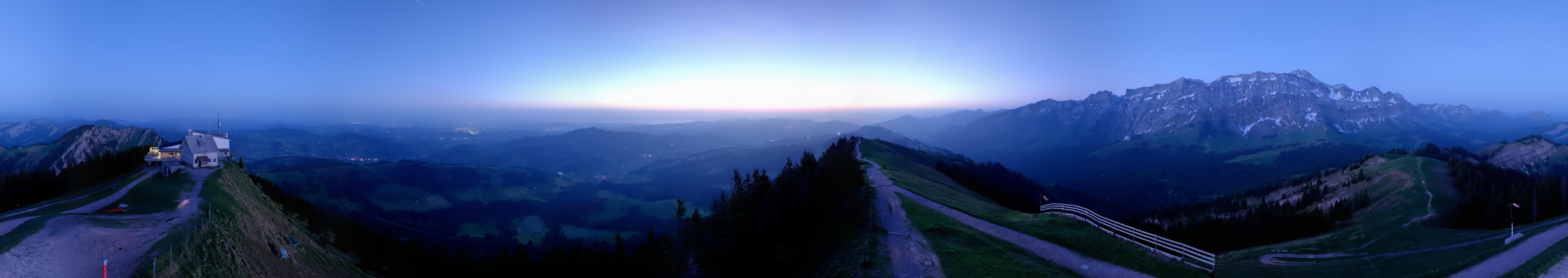 Archiv Foto Webcam Blick vom Kronberg im Appenzellerland