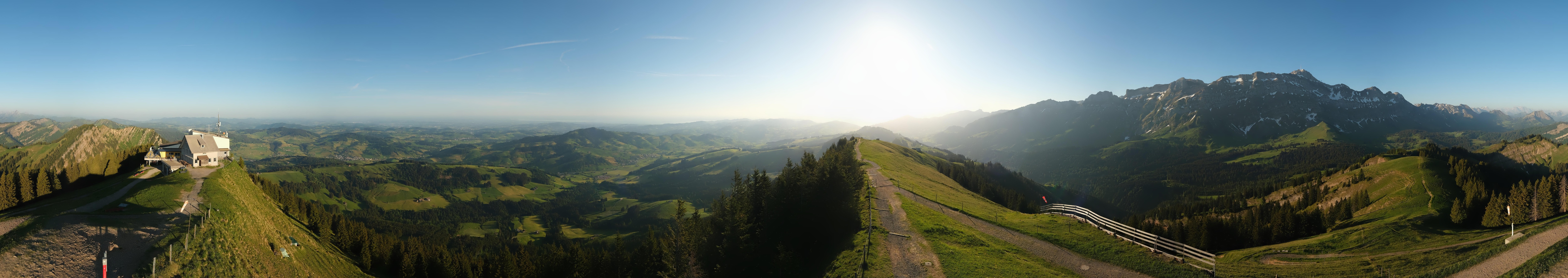 Archiv Foto Webcam Blick vom Kronberg im Appenzellerland