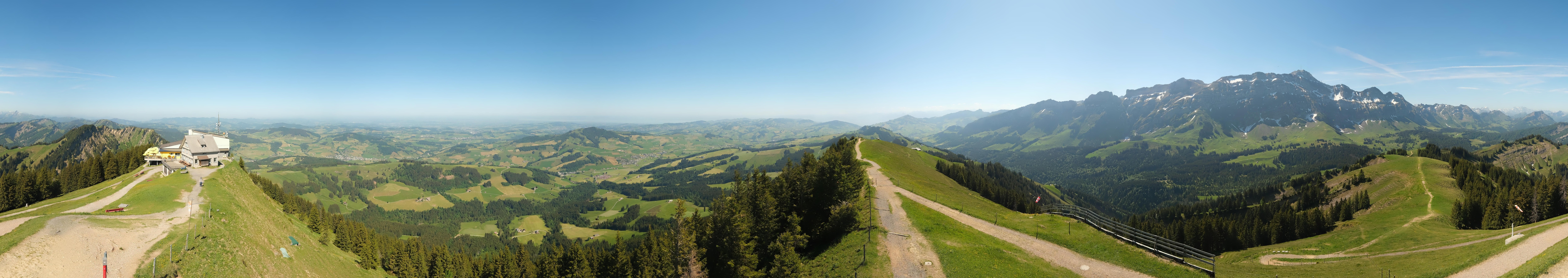 Archiv Foto Webcam Blick vom Kronberg im Appenzellerland