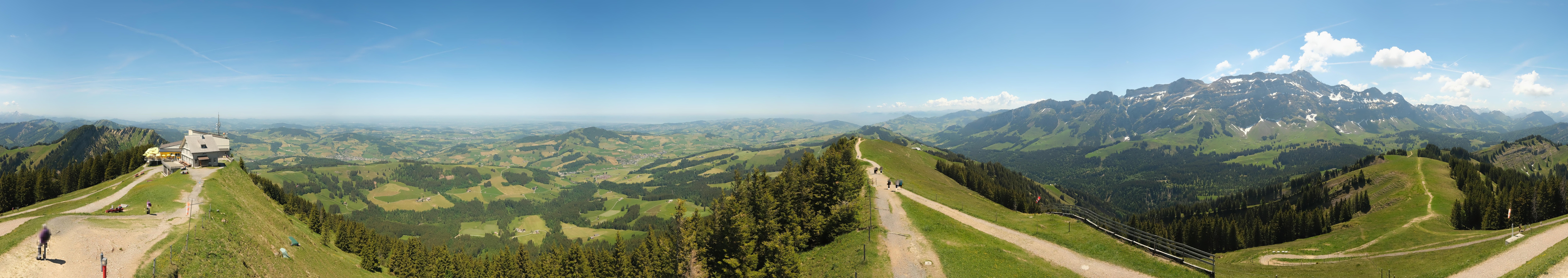 Archiv Foto Webcam Blick vom Kronberg im Appenzellerland