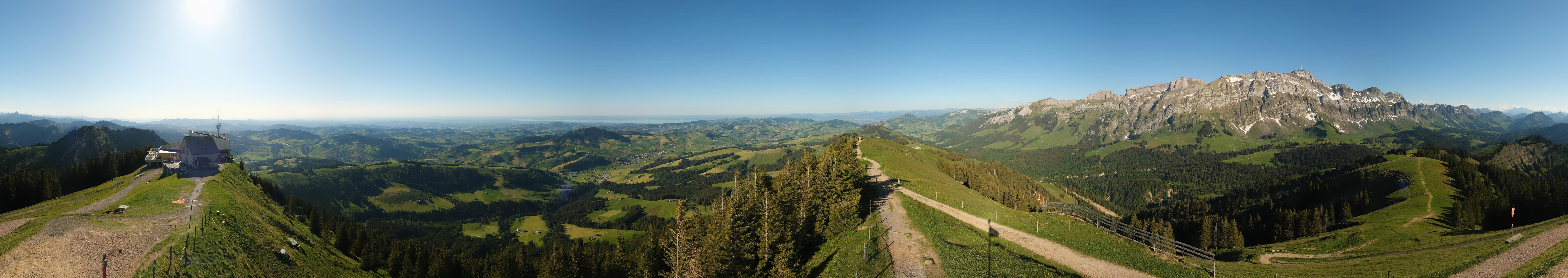 Archiv Foto Webcam Blick vom Kronberg im Appenzellerland