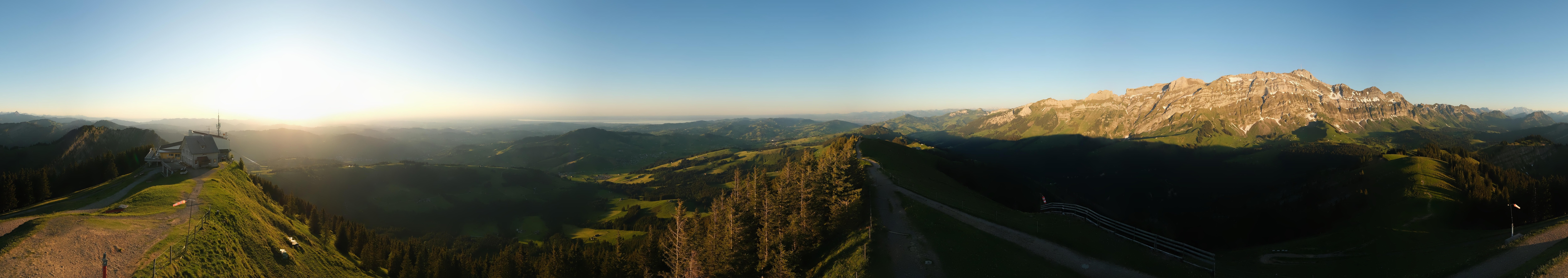 Archiv Foto Webcam Blick vom Kronberg im Appenzellerland