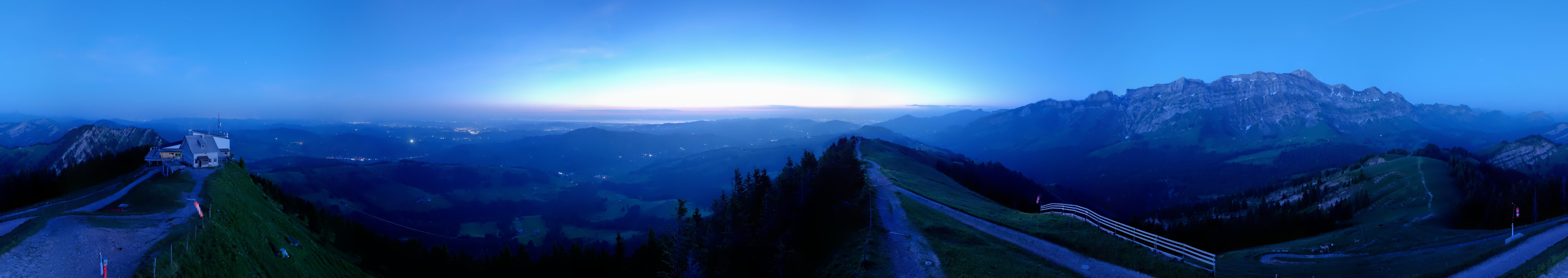 Archiv Foto Webcam Blick vom Kronberg im Appenzellerland