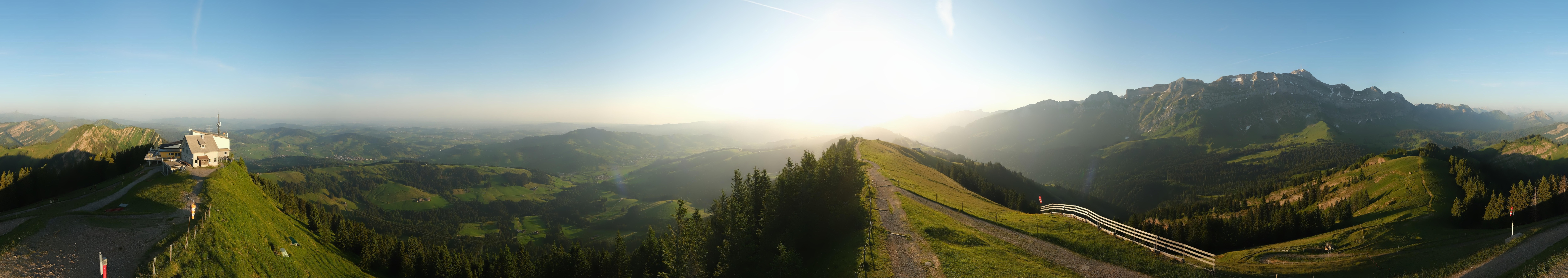 Archiv Foto Webcam Blick vom Kronberg im Appenzellerland