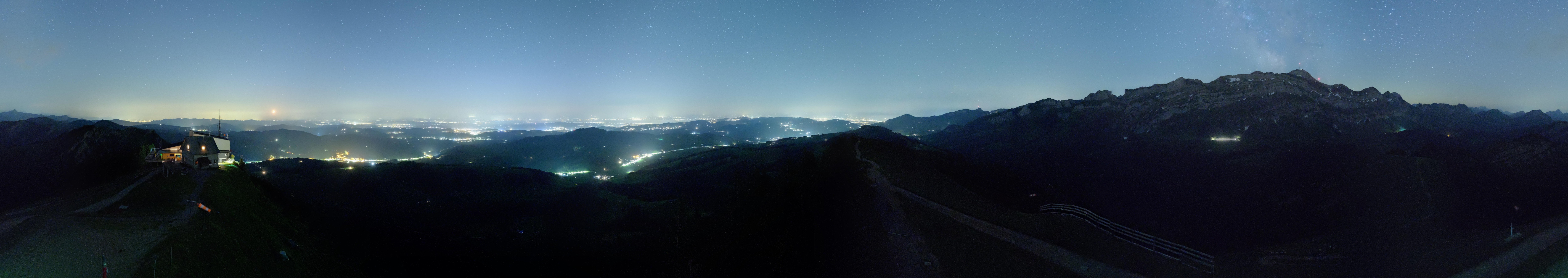 Archiv Foto Webcam Blick vom Kronberg im Appenzellerland