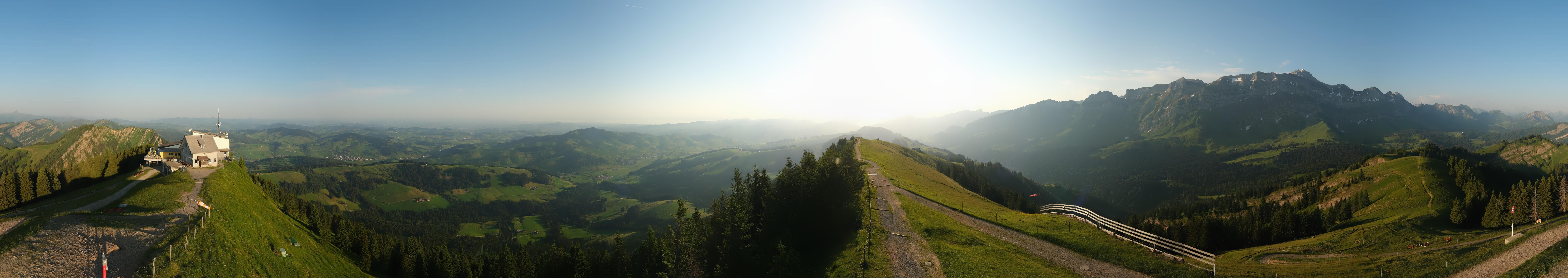 Archiv Foto Webcam Blick vom Kronberg im Appenzellerland