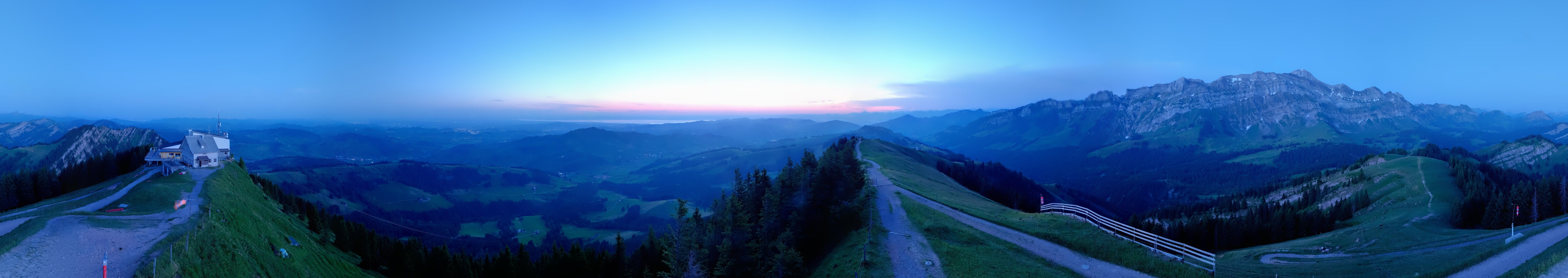 Archiv Foto Webcam Blick vom Kronberg im Appenzellerland