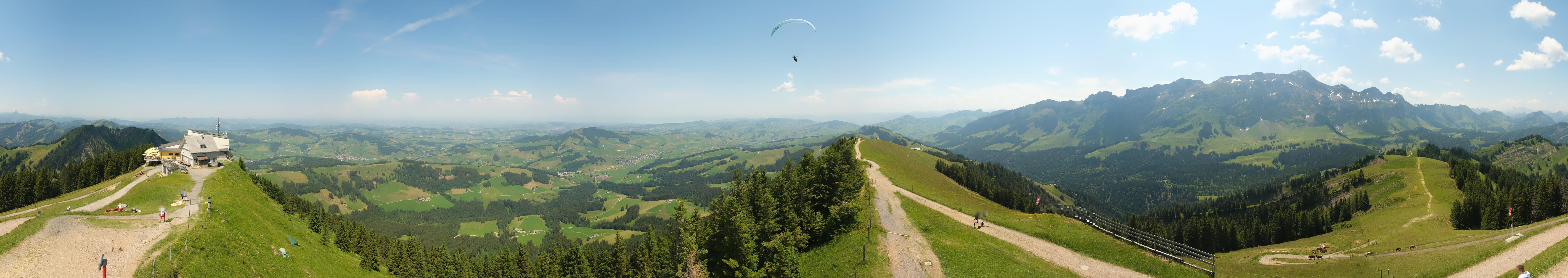Archiv Foto Webcam Blick vom Kronberg im Appenzellerland