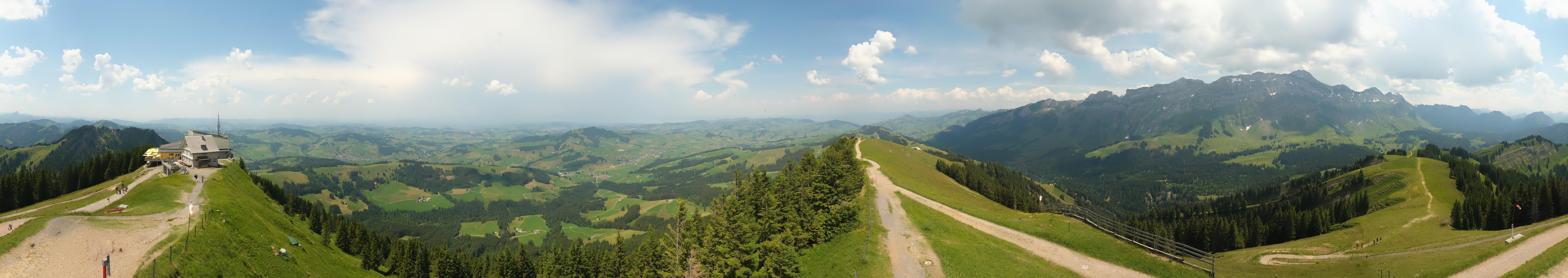 Archiv Foto Webcam Blick vom Kronberg im Appenzellerland