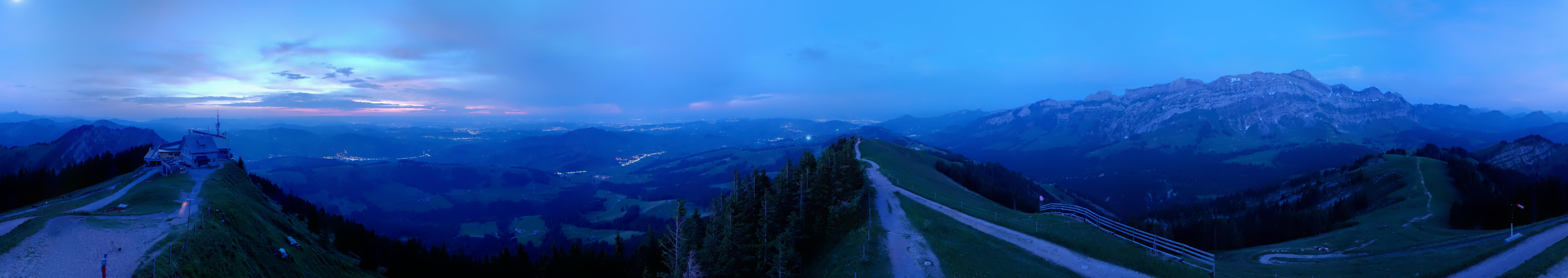 Archiv Foto Webcam Blick vom Kronberg im Appenzellerland