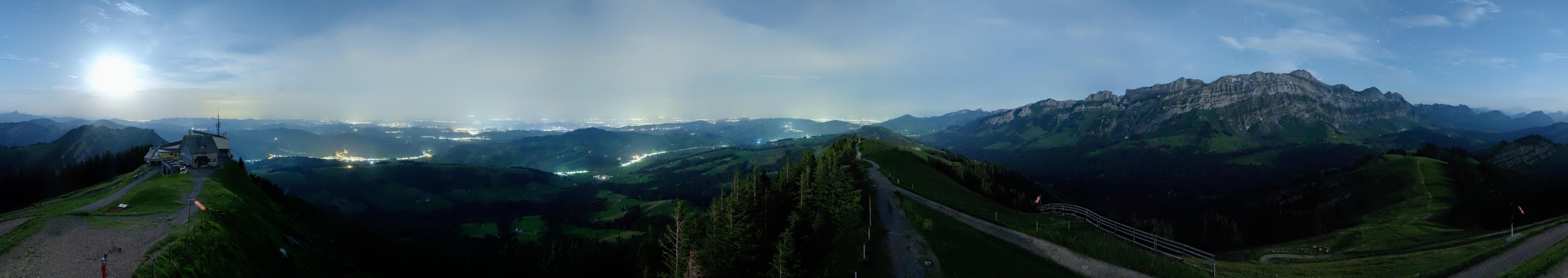 Archiv Foto Webcam Blick vom Kronberg im Appenzellerland