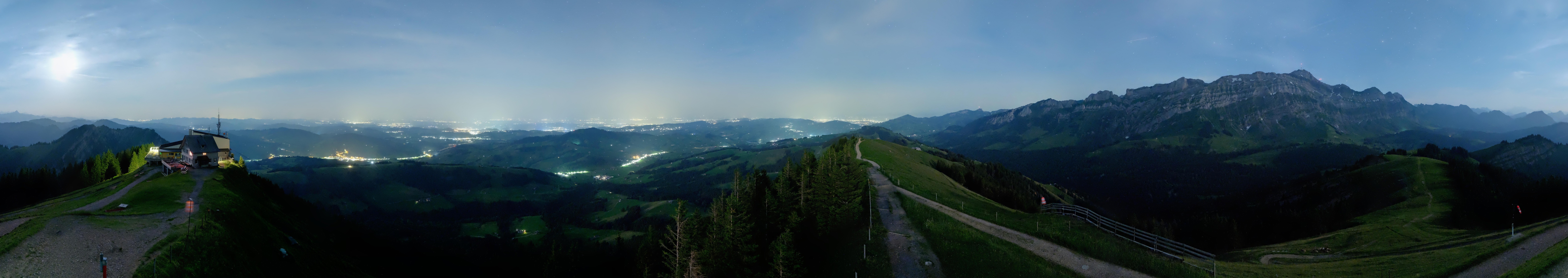 Archiv Foto Webcam Blick vom Kronberg im Appenzellerland