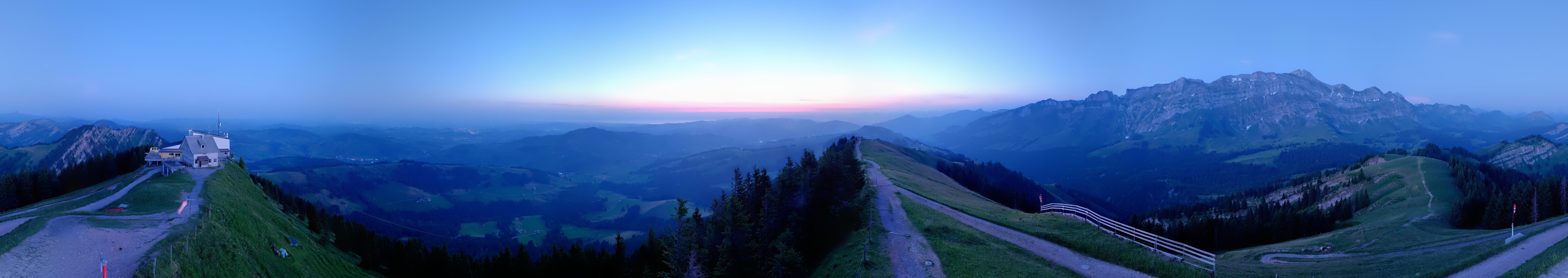 Archiv Foto Webcam Blick vom Kronberg im Appenzellerland