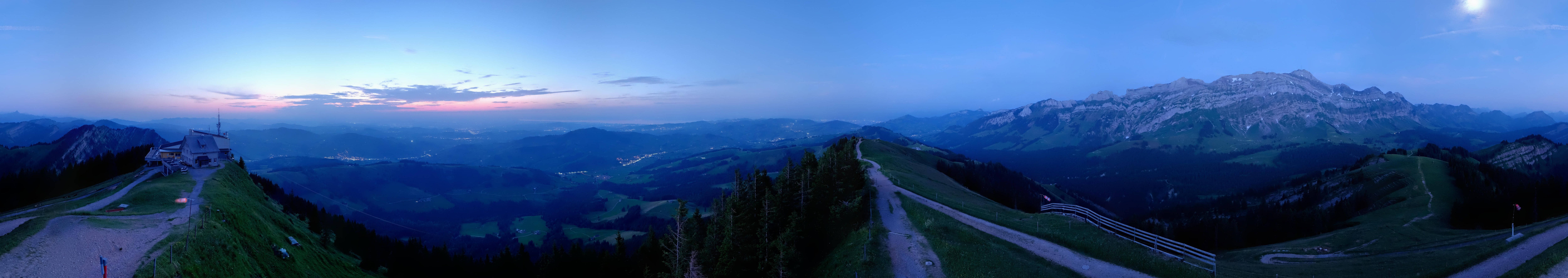 Archiv Foto Webcam Blick vom Kronberg im Appenzellerland