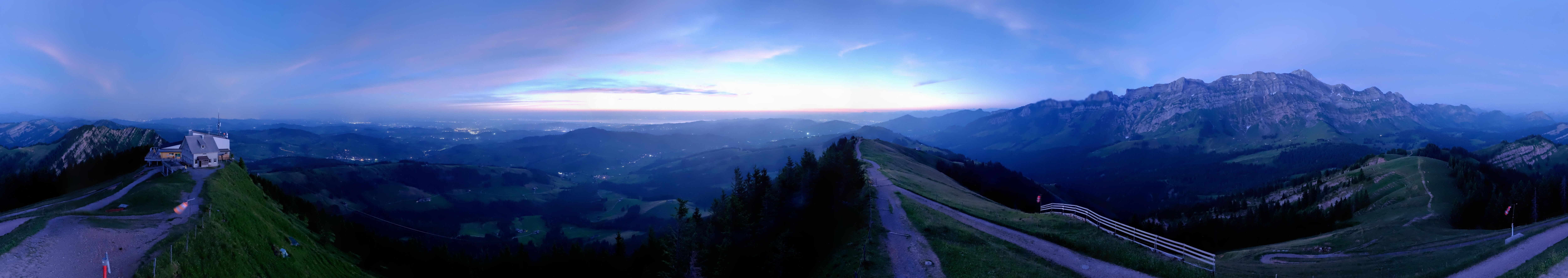 Archived image Webcam Kronberg mountain - Panoramic view