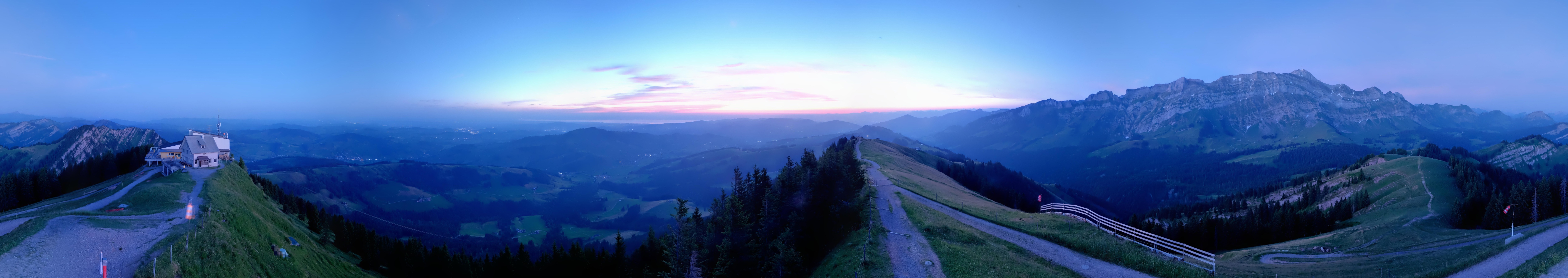 Archived image Webcam Kronberg mountain - Panoramic view