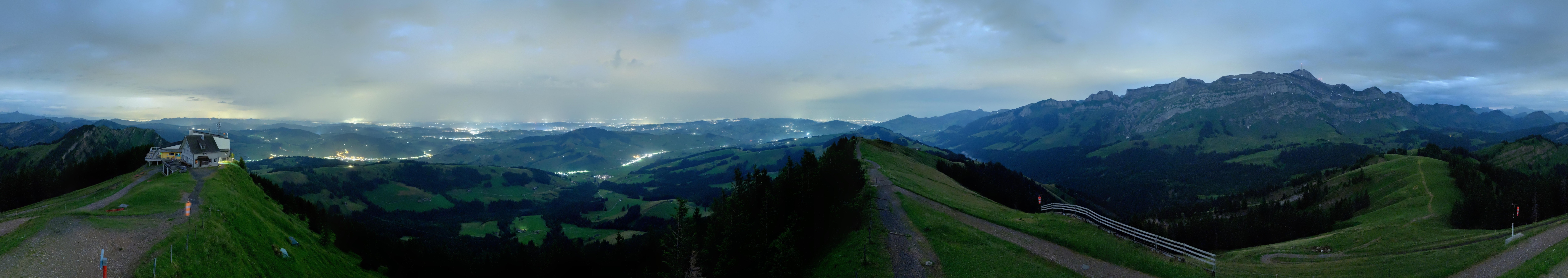 Archiv Foto Webcam Blick vom Kronberg im Appenzellerland