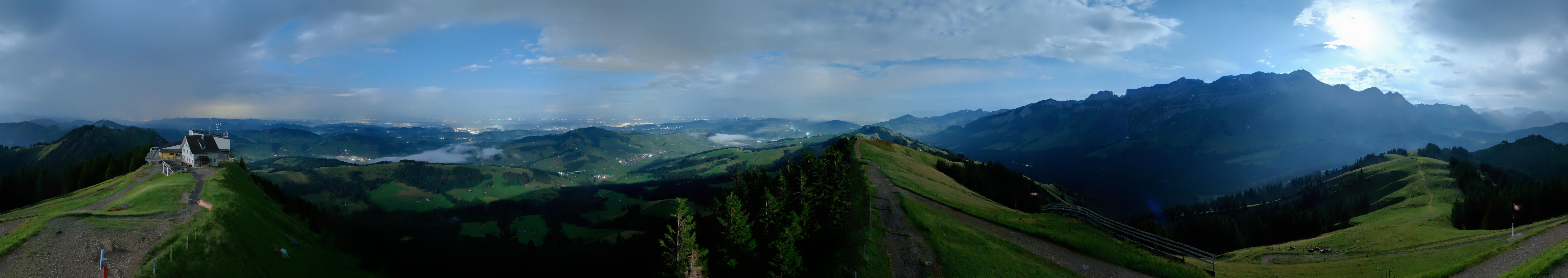 Archiv Foto Webcam Blick vom Kronberg im Appenzellerland