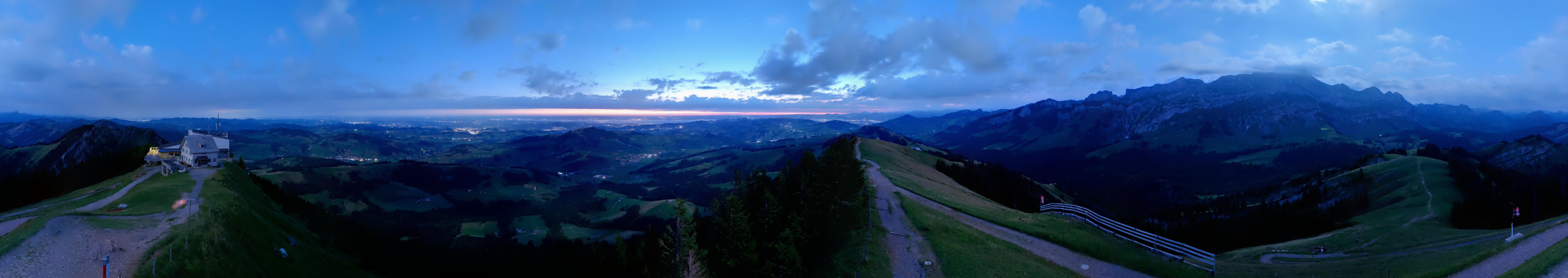 Archiv Foto Webcam Blick vom Kronberg im Appenzellerland