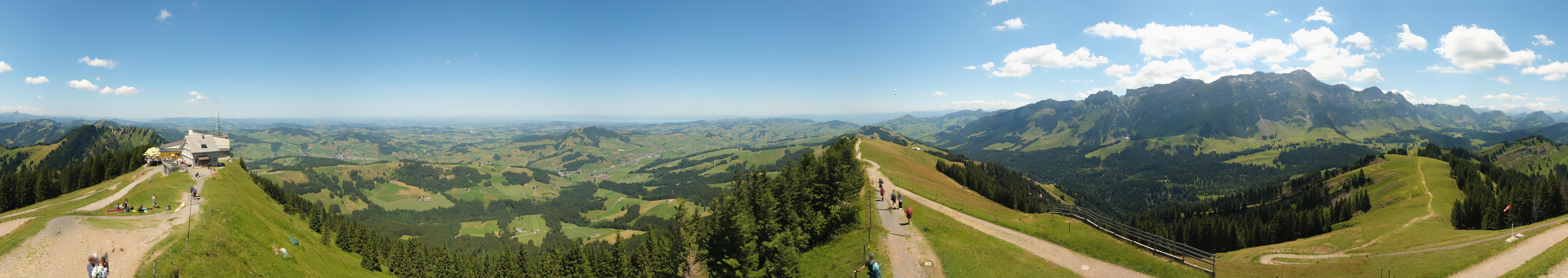 Archiv Foto Webcam Blick vom Kronberg im Appenzellerland