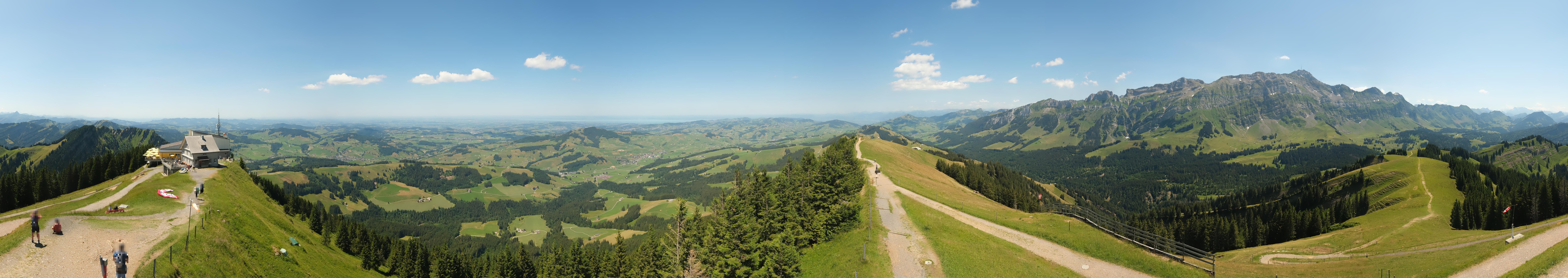Archiv Foto Webcam Blick vom Kronberg im Appenzellerland