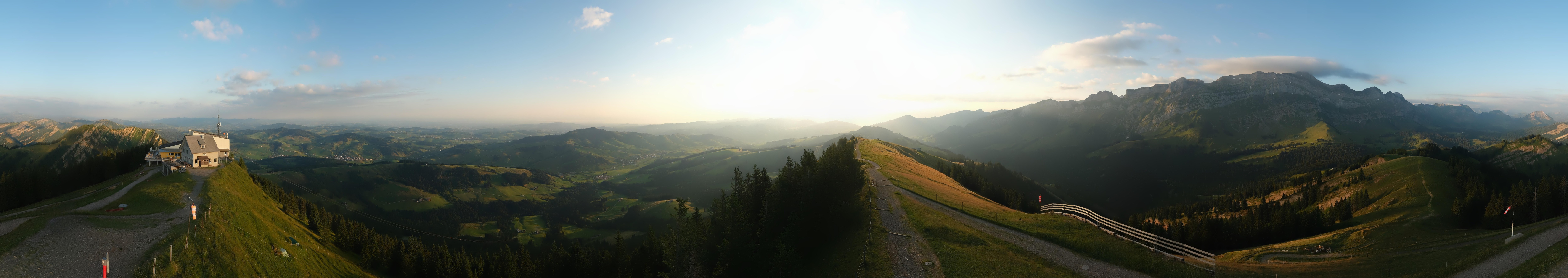 Archiv Foto Webcam Blick vom Kronberg im Appenzellerland