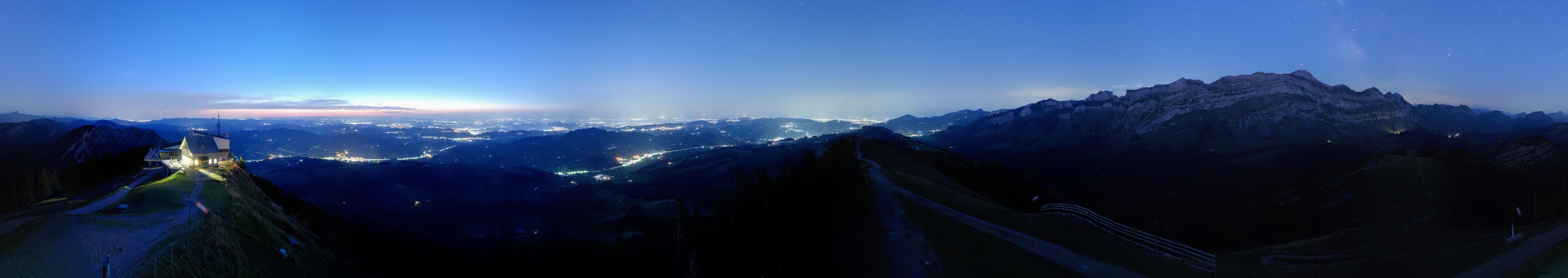 Archiv Foto Webcam Blick vom Kronberg im Appenzellerland