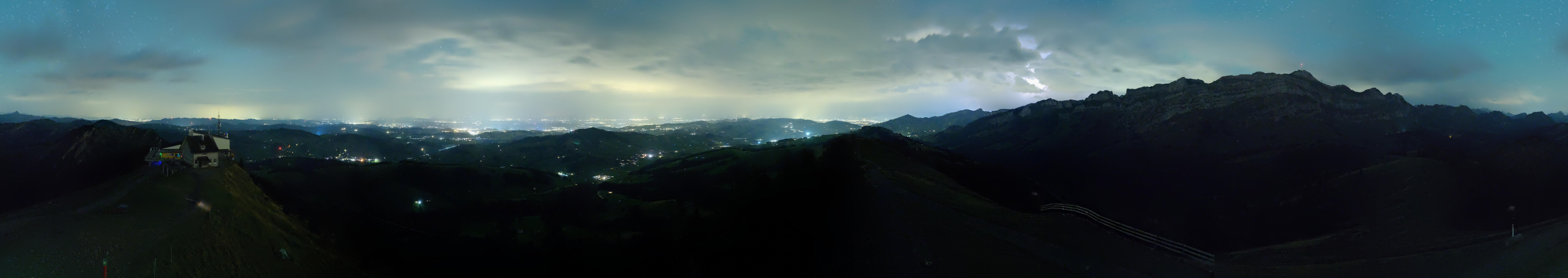 Archiv Foto Webcam Blick vom Kronberg im Appenzellerland