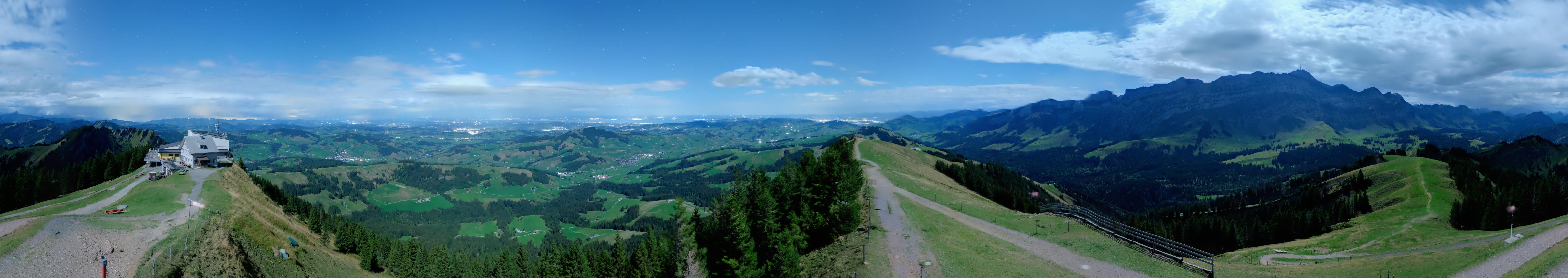 Archiv Foto Webcam Blick vom Kronberg im Appenzellerland