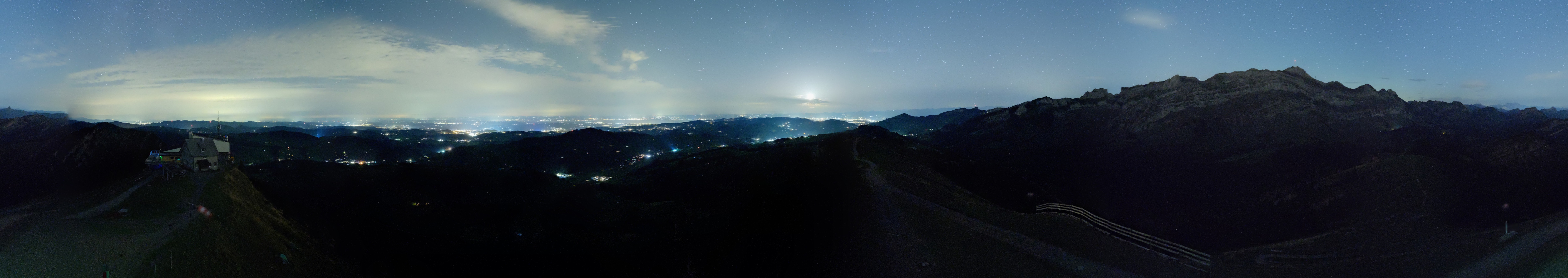 Archiv Foto Webcam Blick vom Kronberg im Appenzellerland