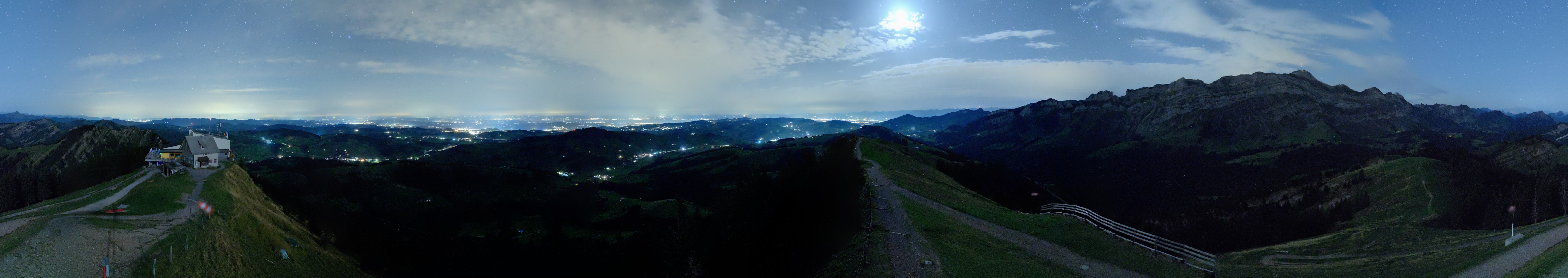 Archiv Foto Webcam Blick vom Kronberg im Appenzellerland