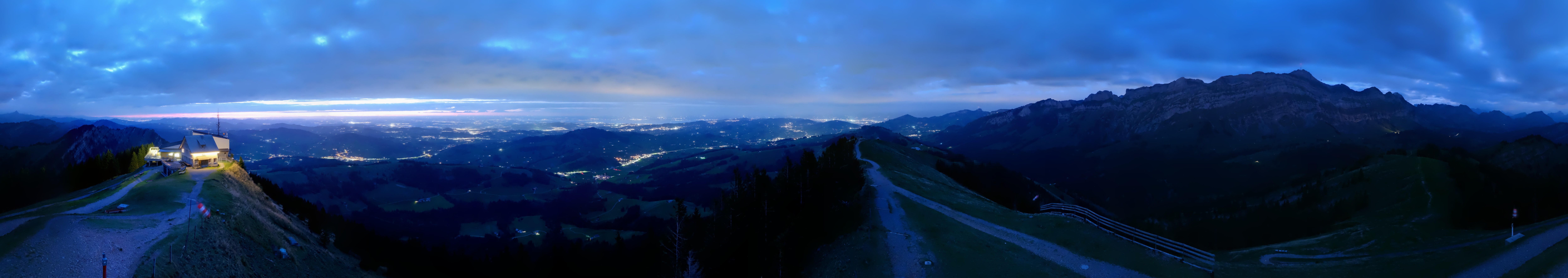 Archiv Foto Webcam Blick vom Kronberg im Appenzellerland