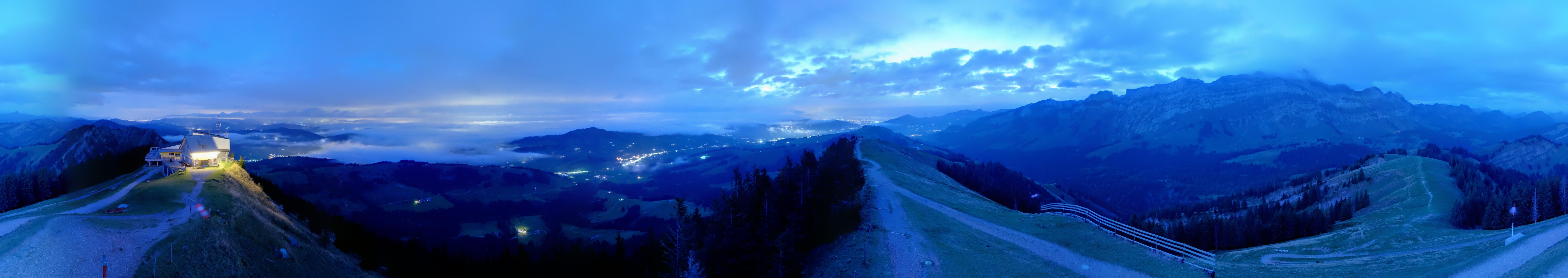Archiv Foto Webcam Blick vom Kronberg im Appenzellerland